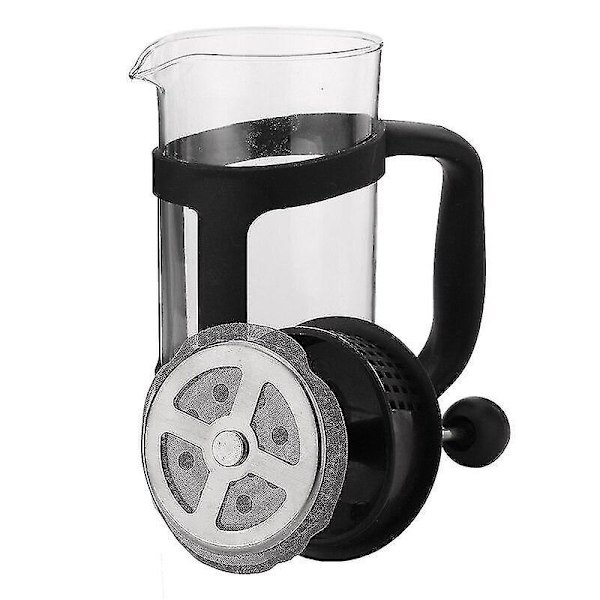 Ranskalaiskahvinkeitin 400ml, Lämpöä Kestävä Lasinen Männällä Varustettu Kahvikannu