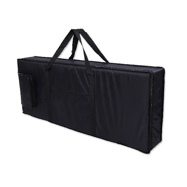 61-Tast Keyboardtaske, bærbar holdbar Keyboard Gig Taske Oxford Klud Polstret Vandafvisende Keyboa