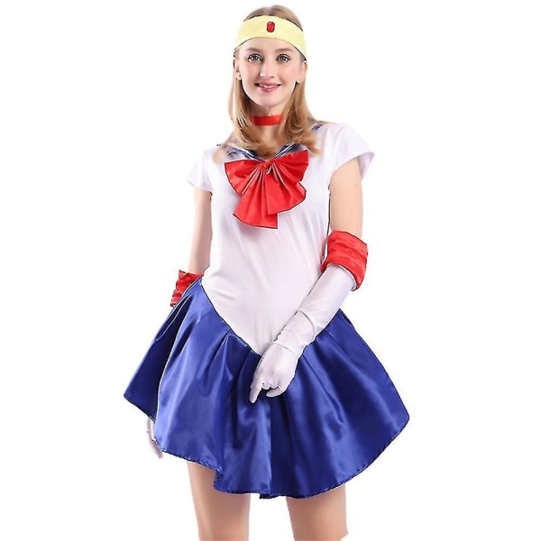 Sailor Minako Aino -asu, naisten yhtenäinen naamiaisasu 2XL