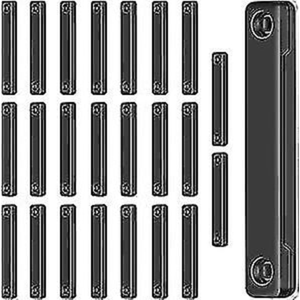 Magneter för Fönstermyggnät 24 Stycken Svarta Självhäftande Magneter Magneter för Insektskydd Fönstermyggnät Fönstermagnet