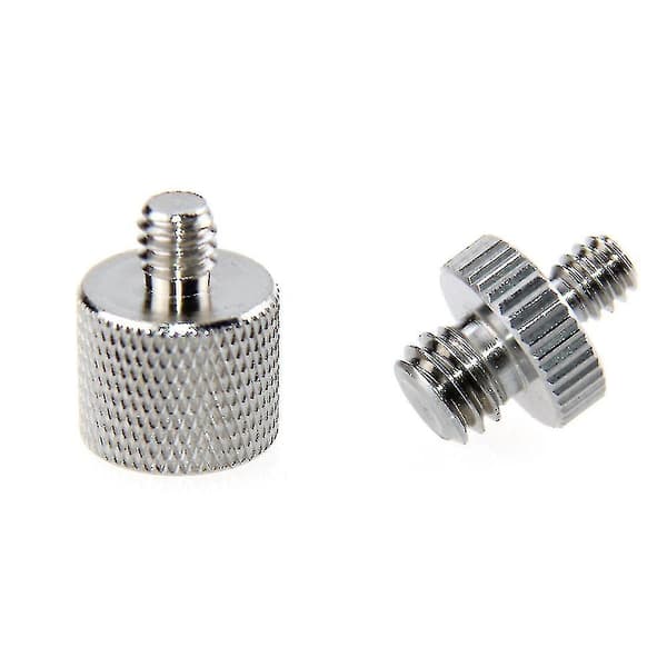 Gevindkonverter Adapter 1/4\" Til 3/8\" Til Kamera Stativ Monopod Bur Rig