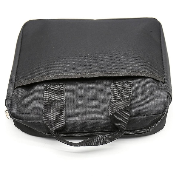 Bærbar gitar effekpedalveske 27x23cm, håndholdt giggveske, mykt etui, gitarpedalbrett tilbehør