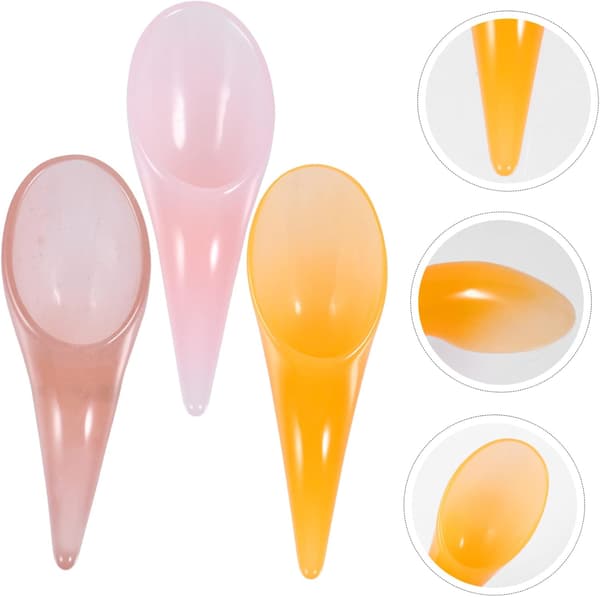 6st Skrapbräda i harts Gua Sha Massagebräda Professionell Skrapbräda
