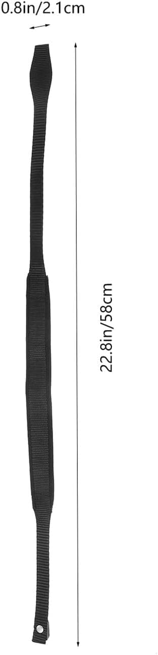 4 par skistavsarmbånd, bred elastisk rem, justerbar holderrem