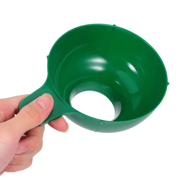 2 st bred tratt för kryddor, konserveringstratt med bred öppning i PP-plast