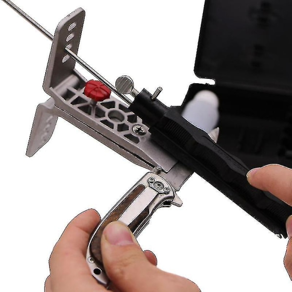 Cutter Sharpener Deluxe 5 Slibesten Sæt Slibesystem Bærbar Holdbar Værktøj