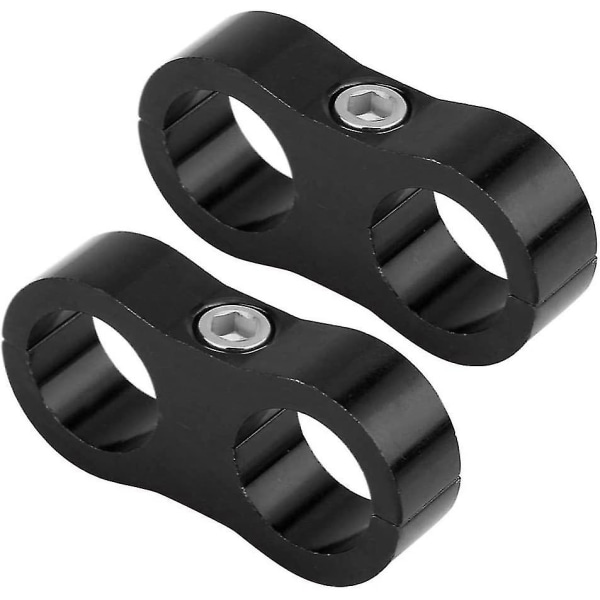 Slange Separator Klemme, An10 Aluminium Legering Slange Separator Klemme Fitting Adapter Beslag Universalblack2cs)