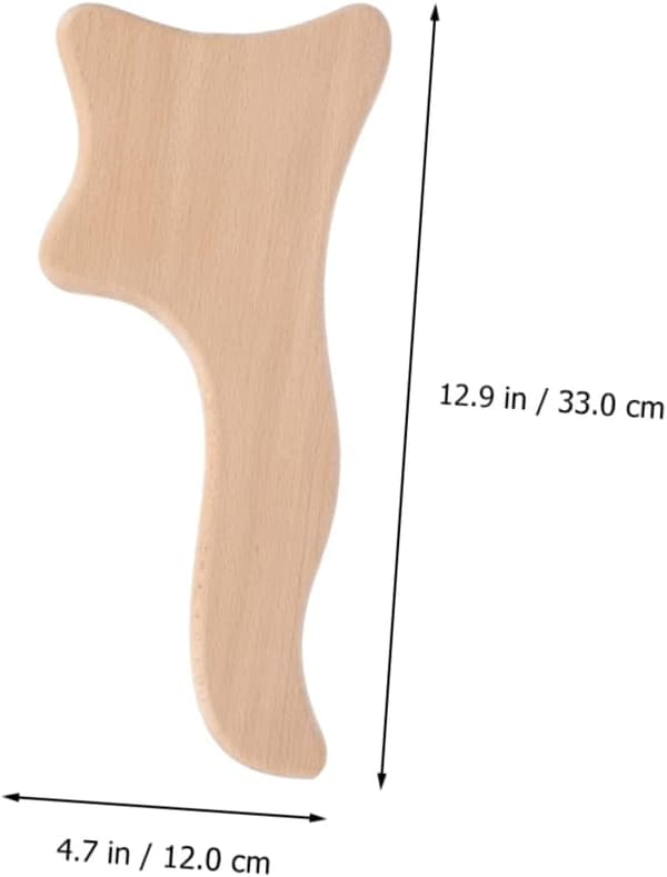 Trä Gua Skrapbräda för Kropps- och Ansiktsmassage Mångsidig Gua Platta