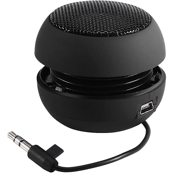 Mini Högtalare med 3,5 mm ljudkabel Låg spänning Inbyggt batteri Inbyggt högtalare för