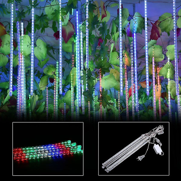 Meteoriittisuihku Sade 8 Putkea 30cm LED Jouluvalo
