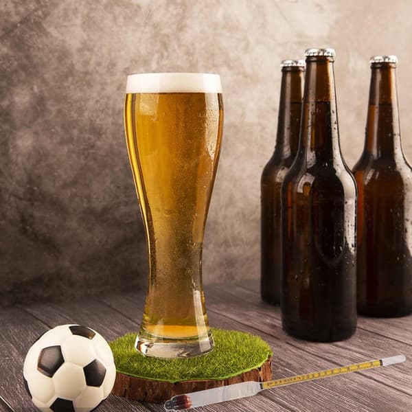 Alkoholmätare Precision Alkoholhydrometer med lättläst gul skala