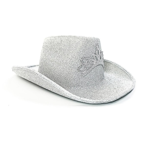 Adult Wedding Party Cowgirl Hat Cowboy Hat With Roll Brim Western Jazz Hat