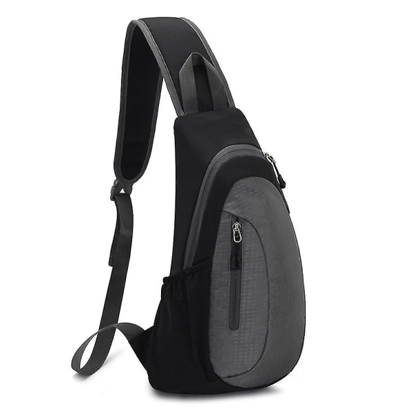 Sling Ryggsäck, Multipurpose Crossbody axelväska Resevandring Dagsäck