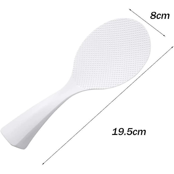 2 stk Rispadler, Non-stick Ris Ske, Stående Servering Ris Spatel