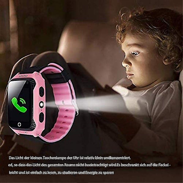 GPS Smartwatch til Børn med Berøringsskærm, SOS-Knap og Lomme