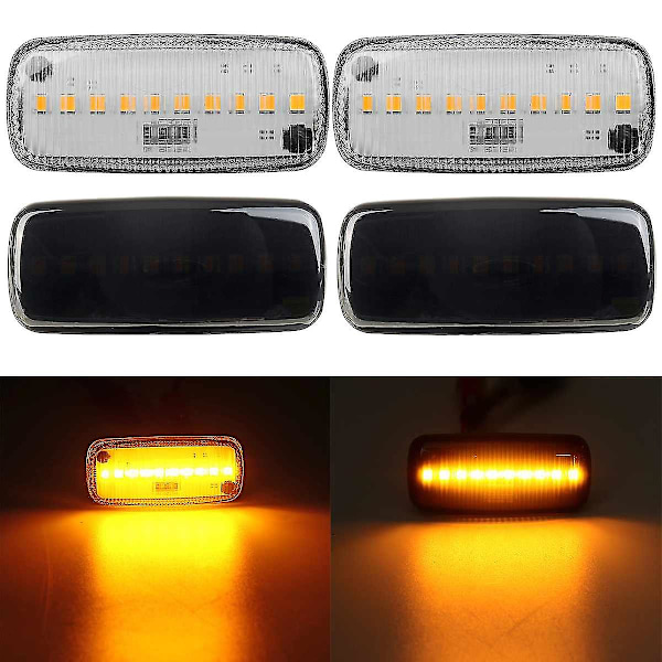 Chrysler 200, 300c, Sebring, Dodge Caliber, Nitro, Lancia, Jeep Compass - Auton LED-sivusuojan merkkivalo