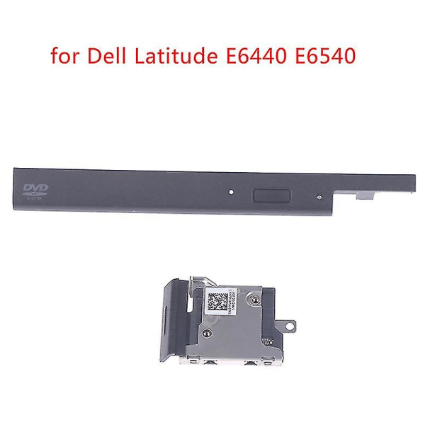 1 sett ny Dvd frontplate Bezel Ejector for Dell Latitude E6440 E6540