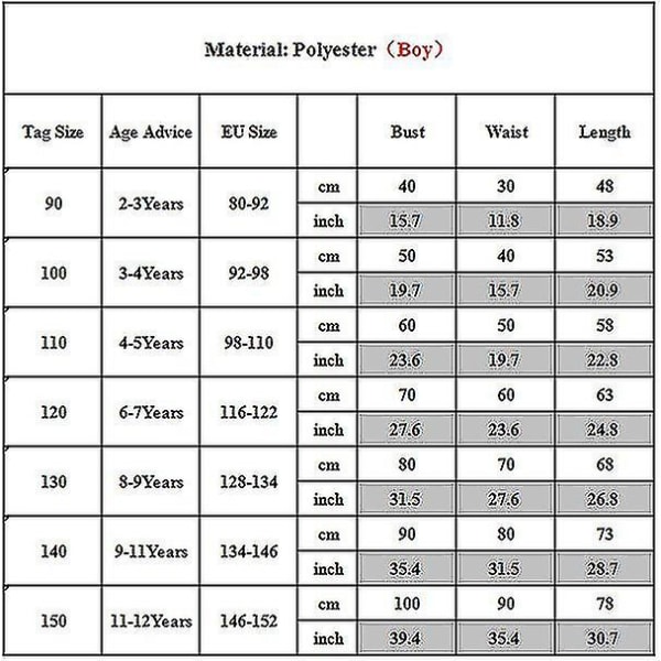 Matchende Familiedrakter - Julenissekostyme for Barn, Voksne, Pappa, Mamma, Gutter og Jenter 160cm Boys