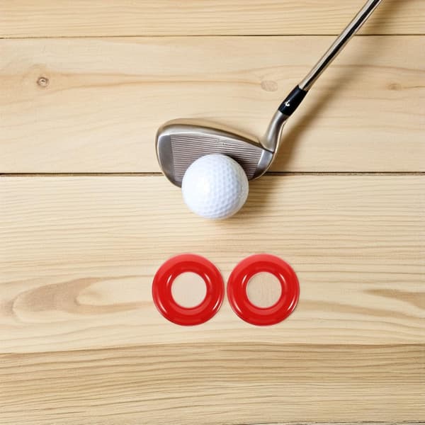 4 st golfviktring golfklubbträningsutrustning järnklubbor viktade ringar
