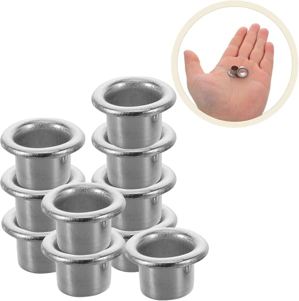 20 st trumluftventiler 9 * 9 mm metallventilationsventil virveltrumset