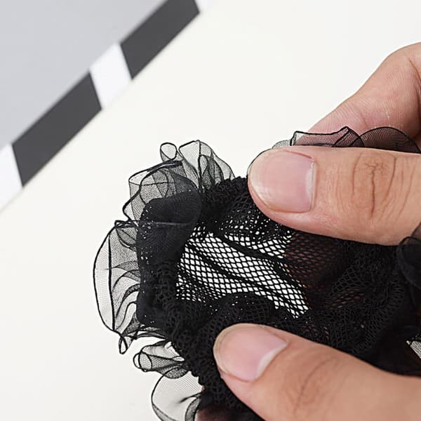 10 st elastiska hårnät för hårstyling, lätta danshårnät