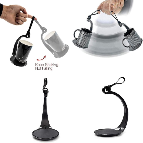 Spill Not Cup Carrier, Anti-spill Mugg Mugghållare Varma Kalla Drycker Te Kaffe1st