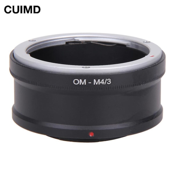Om-m4/3 Adapterring For Olympus Om Linse Til Micro 4/3 M43 Kamerahus For Oly Mpus Om-d E-m5 E-pm2 E-pl5 Gx1 Gx7 Gf5 Om
