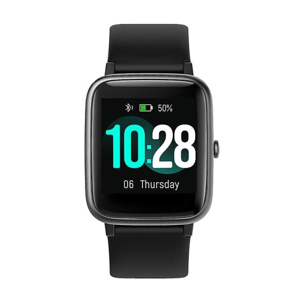Smart Armbånd Trinnteller Hjertefrekvens Informasjon Push Smartklokke Sportsklokke Black