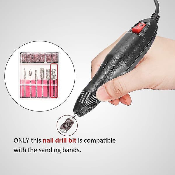 Elektrisk Nagelfil, Nagelfräsmaskin, Nagelfilsset