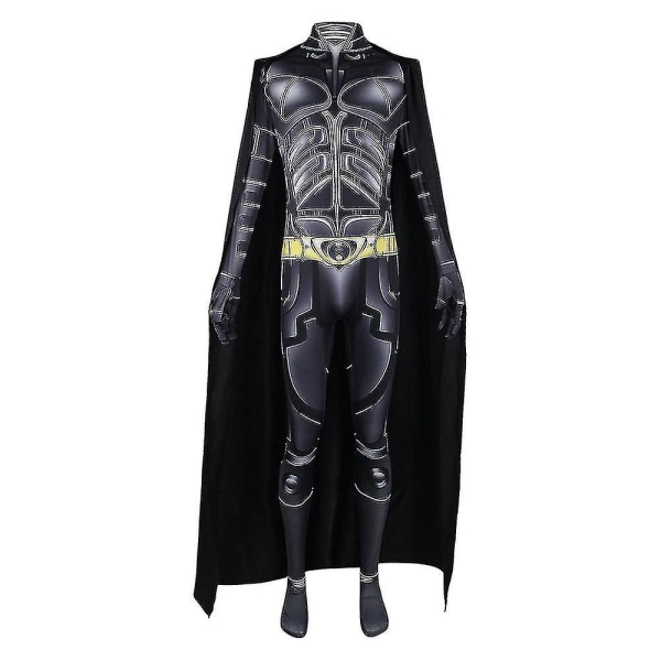 Mænd Kostume Jumpsuit Kappe Outfit Sæt L