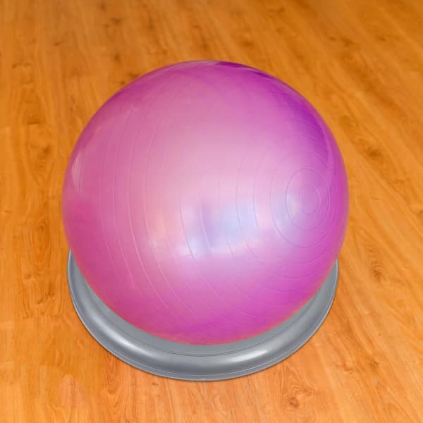 Yogaboll Stabilitetsställ PVC Fast Ring Balansbollshållare Bas