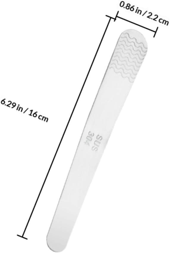 4 st wontonfyllningsskedar i rostfritt stål med ergonomisk design
