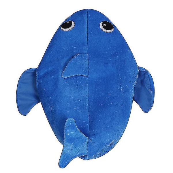 Barnedrakt for småbarn 2022, dyrekostyme for barn, oppdrakt Size 100 Blue