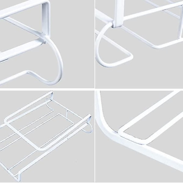 2 Pak Under Shelf Stemware Vinglas Holder Opbevaring