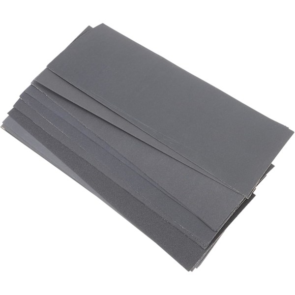 12 ark Fint slippapper Sortiment 400/600/800/1000/1200/1500 Korn Torrt Vått Slippappersset