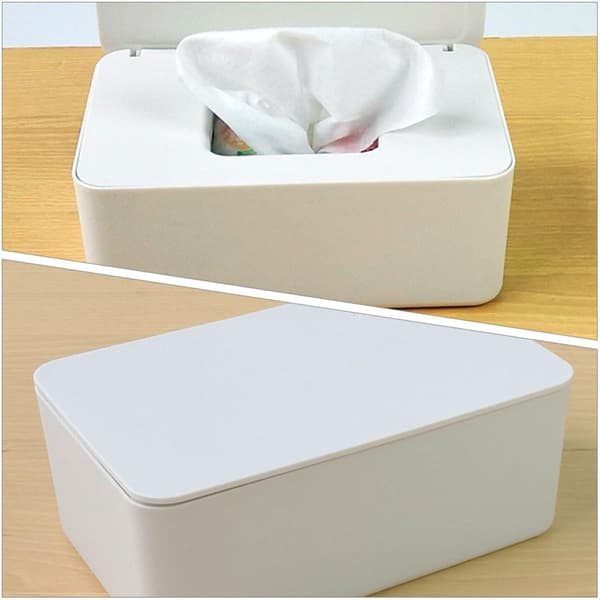 2 st våtservettdispenser Reseservettfodral Tygboxöverdrag Pp-material