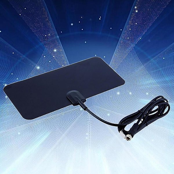 Digital inomhus-TV-antenn med platt design, hög förstärkning, DTV-box