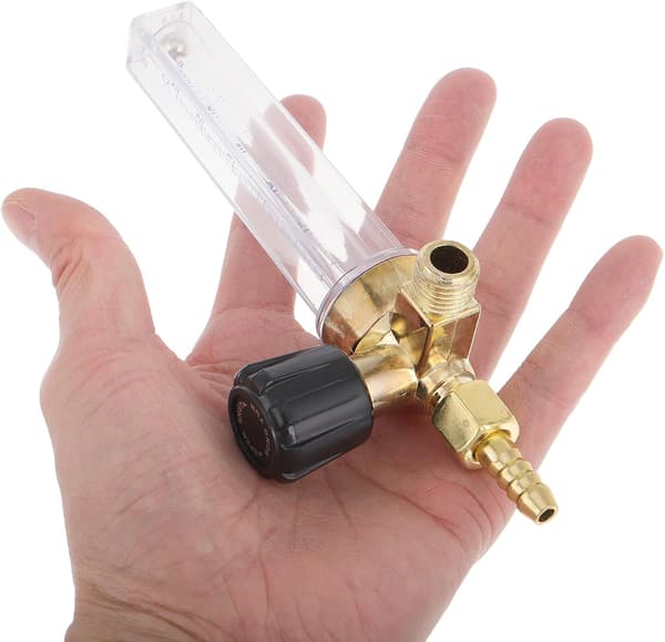 Industriel Co2 Argon Flowmeter Regulator med Ventil, Præcisions Gasflowkontrolmåler