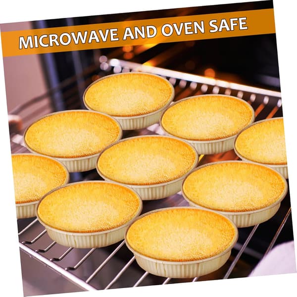 Engangs runde cupcakeforme, 4,3 papirbagekageform engangsbageform