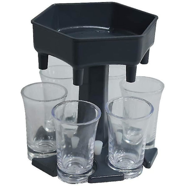Stativ för 6 shotglas, hållare, rack, festpresent