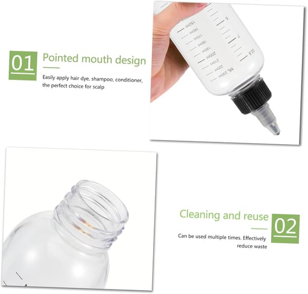 12 stk. plastklemflasker for salatdressing og krydder
