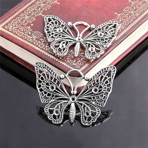10 Pack sinklegering sjarm antikk sølv sommerfugl sjarm anheng metall smykker funn