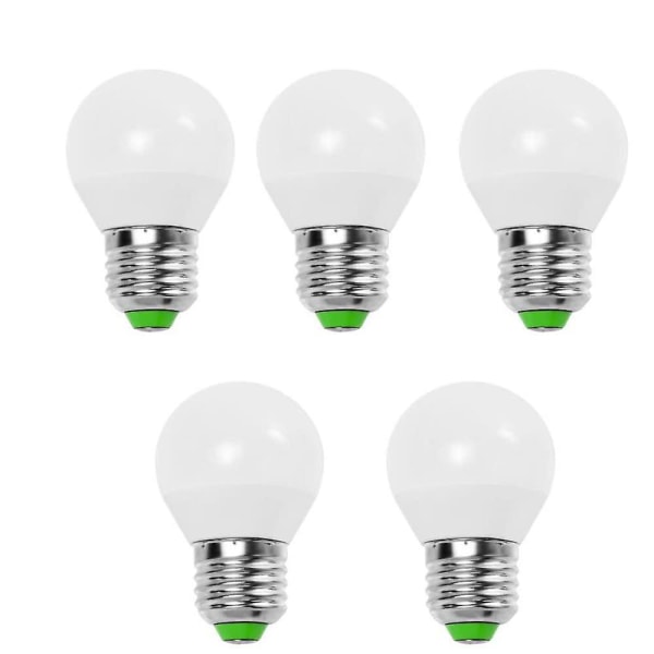 5 stk. 9 W LED Globe Pærer 900 Lm E14 E26 E27 G45 12 LED