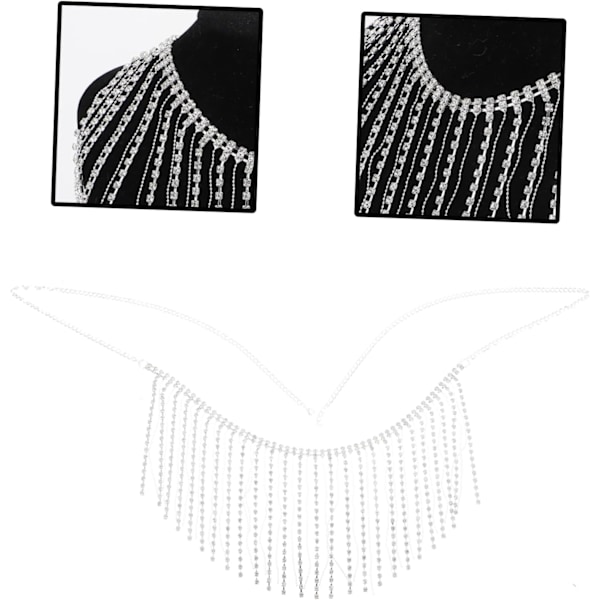 DIY Dekorativ Strass Midjekedja Strass Toffs Kedja Praktisk Design