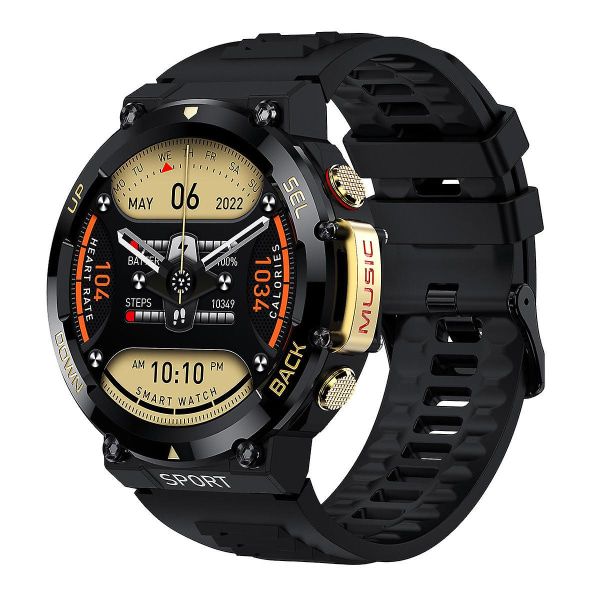 Bluetooth Opkald Offline Betaling Smartwatch Black