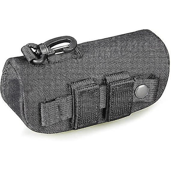 Silmälasien kova kotelo Tactical Molle -aurinkolasikotelo musta 1 kpl