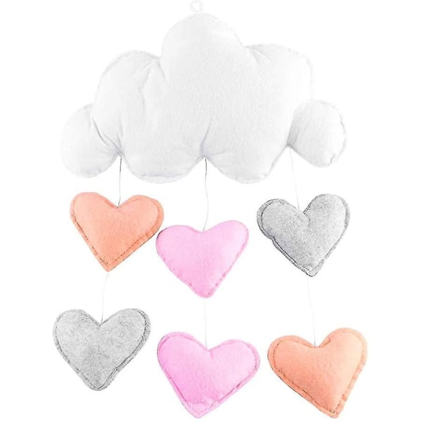 Cloud Raindrop Hengende Dekor DIY Baby Room Decoration