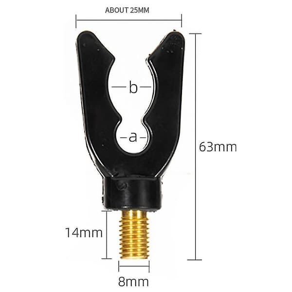 Fiskestavshoved Universal Stangs Holder Karpe Stangs Holder
