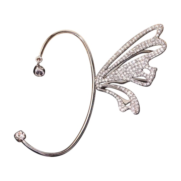 Butterfly Tofs örhängen Kvinna Pierced Pearl örhängen Butterfly örhängen Alla hjärtans dag present