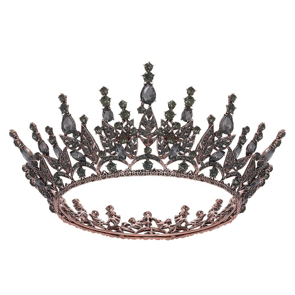 Queen Crown naisille, tekojalokivi hääkruunu